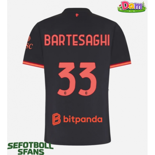 AC Milan Davide Bartesaghi #33 Tredje Tröja Kvinnor 2026-27 Kortärmad